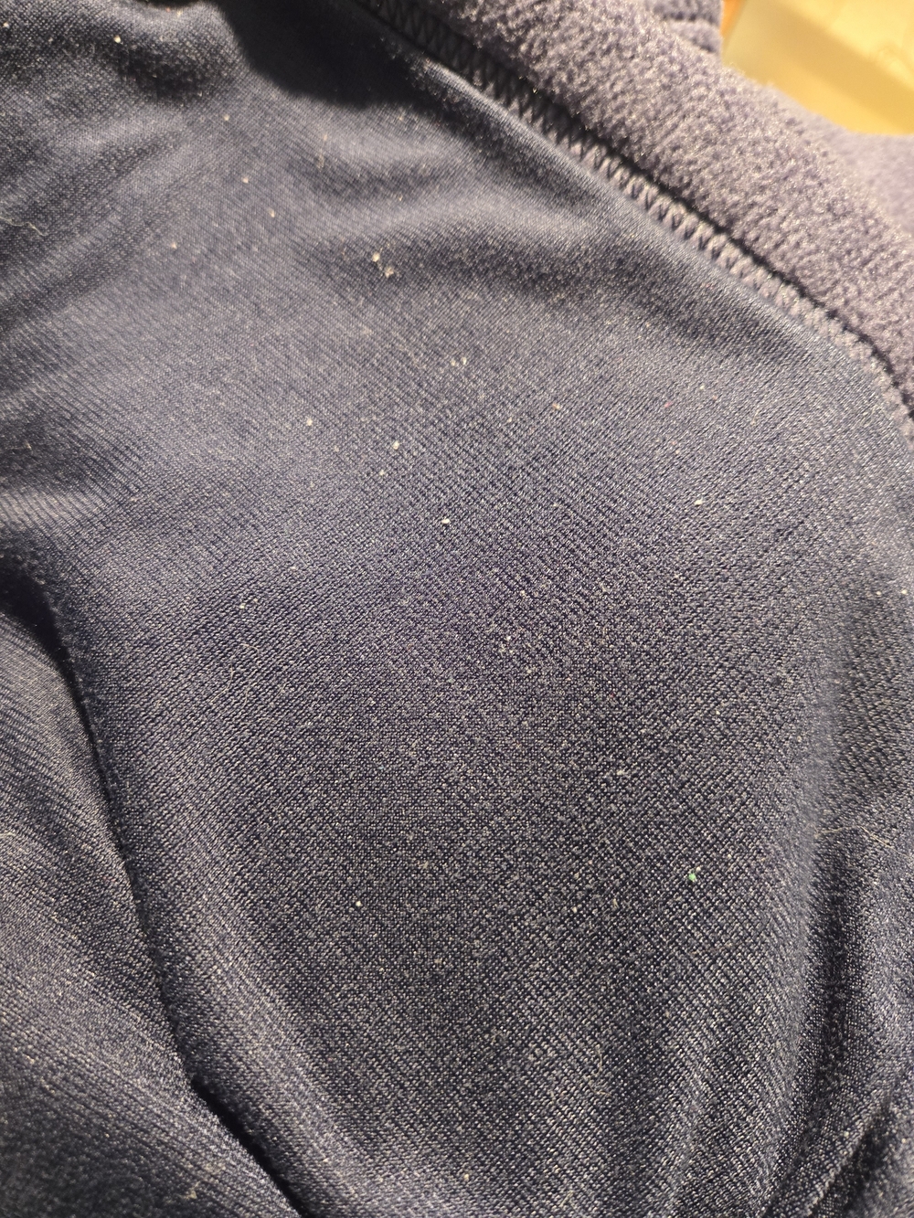 Columbia Mens Navy Blue Full-Zip Fleece Vest - Picture 6 of 7